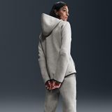 Nike - Tech Fleece - Hoodie - Grijs - Fleece - Comfortabel en Stijlvol