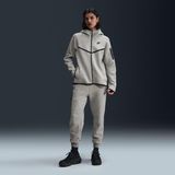 Nike - Tech Fleece - Hoodie - Grijs - Fleece - Comfortabel en Stijlvol