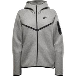Nike - Tech Fleece - Hoodie - Grijs - Fleece - Comfortabel en Stijlvol