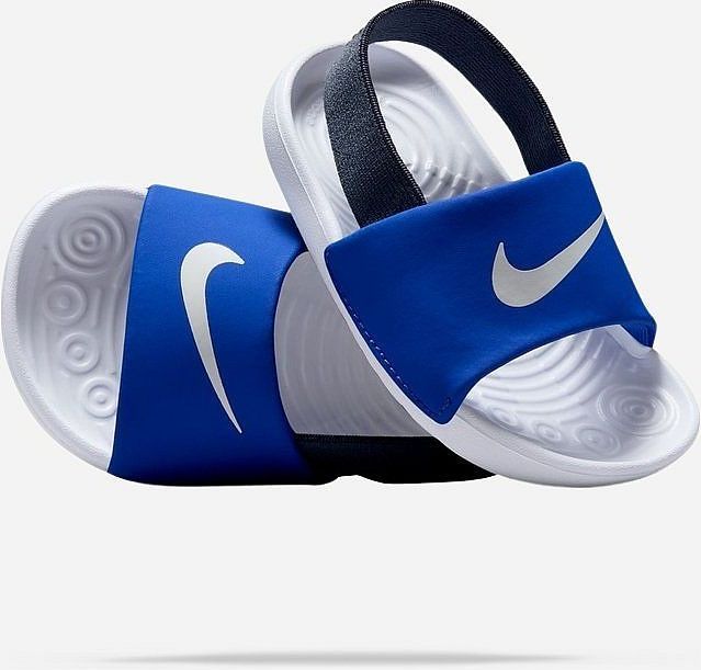 Nike - Kawa - Badslippers - Wit - Zacht, Flexibel Schuimvoetbed