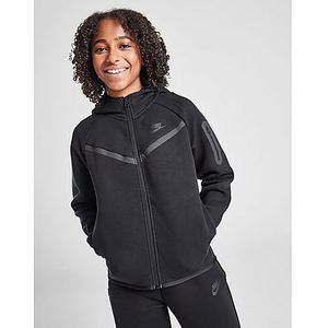 Nike Sportswear Tech Fleece hoodie met rits voor meisjes - Zwart