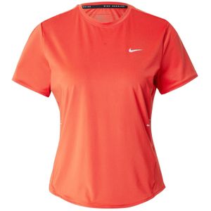 Nike Swift Dri-FIT Hardlooptop Dames - Rood - Korte Mouwen