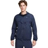 Nike - Stride Repel UV - Hardloopjack - Grijs - Waterafstotend, Opvouwbaar, Ventilatieopeningen
