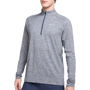 Nike Stride Dri-Fit Midlayer Hardlooptop - Thunder Blue / Reflective Silver