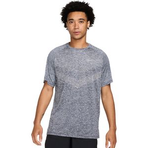 Nike - Dri Fit Adv - Hardlooptop - Blauw - 100% Polyester