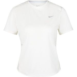 Nike - Swift Dri-FIT - Hardlooptop - Wit - Korte Mouwen