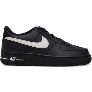 Nike Air Force Unisex Schuhe - Schwarz - Größe: 36.5 - Netz/Synthetik - Foot Locker