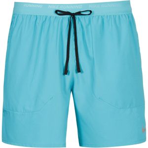 Nike - Stride Dri-FIT - Hardloopshorts - Blauw - Materiaal: Dri-FIT