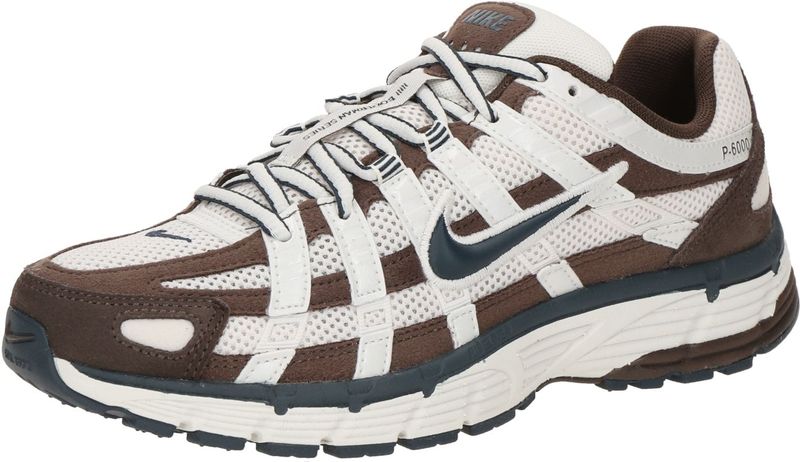 Sneakers - P-6000 - Imitatieleer en Mesh - Laag