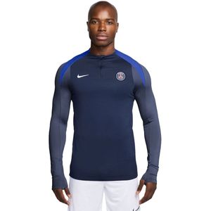 NIKE - psg m nk df strk drill top k - Trainingshirt - Blauw