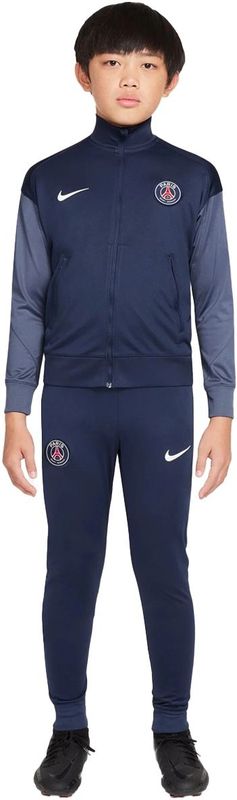Nike - Paris Saint Germain - Trainingspak - Donkerblauw Wit - 100% Polyester