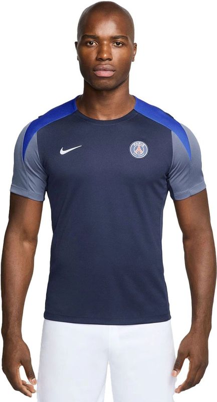 Nike - Paris Saint-Germain Strike Trainingsshirt - Donkerblauw - 100% Polyester