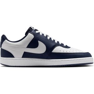 Nike - Court Vision Low - Sneakers - Donkerblauw - Rubber - Heren