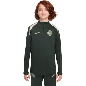 Nike - Chelsea Strike Trainingstrui - Donkergroen - Polyester
