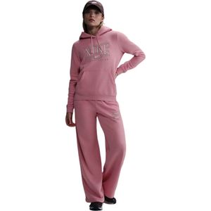 Nike Club Fleece Casual Sweater Dames - Roze