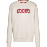 Nike - Streetwear Air Crew Fleece - Casual Sweater - Khaki - Katoen