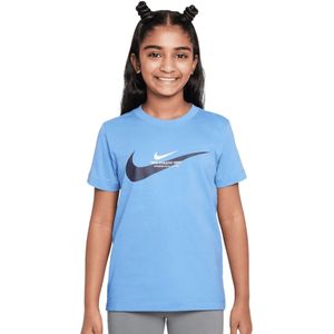 Nike - Sportswear - T-shirt - Blauw - Katoen