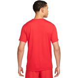 Nike - Dri-FIT UV Miler - Hardloopshirt - Rood - Korte Mouwen