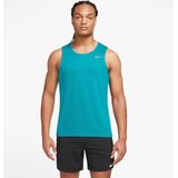 Nike - Dri-FIT Miler - Tanktop - Groen - 100% Polyester