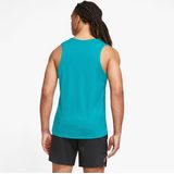 Nike - Dri-FIT Miler - Tanktop - Groen - 100% Polyester