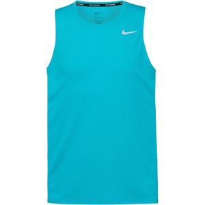 Nike - Dri-FIT Miler - Tanktop - Groen - 100% Polyester