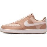 Nike Court Vision Low Sneakers Bruin Lichtbruin Wit