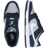 Nike - Dunk Low - Sneakers - Obsidian, White, Light Smoke Grey - Leer