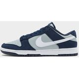 Nike - Dunk Low - Sneakers - Obsidian, White, Light Smoke Grey - Leer