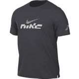 Nike - Miller Flash Dri-Fit - Hardloopshirt - Antraciet - Polyester