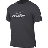 Nike - Miller Flash Dri-Fit - Hardloopshirt - Antraciet - Polyester