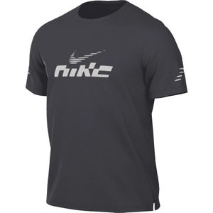 Nike - Miller Flash Dri-Fit - Hardloopshirt - Antraciet - Polyester