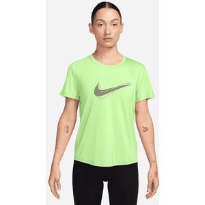 Nike - One Swoosh - Sportshirt - Zwart - Polyester/Elastaan