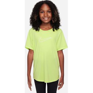 Nike - One Fitted T-Shirt - Junior - Dri-FIT Technologie - Zacht Knit Jerseymateriaal