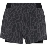 Nike Swift Novelty Dri-FIT Mid-Rise 4 Inch 2-in-1 Shorts Dames