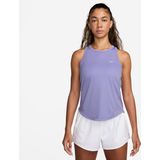 Nike - Tempo - Dames Tanktop - Paars - Dri-Fit Technologie, 100% Polyester