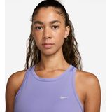 Nike - Tempo - Dames Tanktop - Paars - Dri-Fit Technologie, 100% Polyester