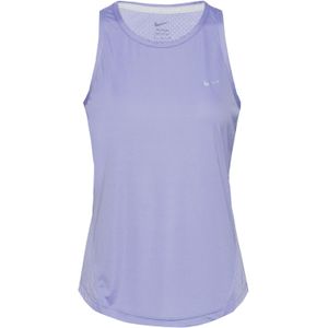 Nike - Tempo - Dames Tanktop - Paars - Dri-Fit Technologie, 100% Polyester