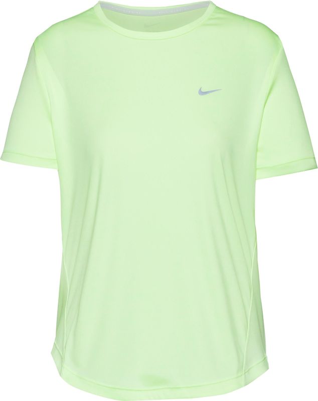 Nike - Running Tempo T-Shirt - Barely Volt - Dames - Ademend