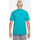 Nike - Hyverse Dri-FIT UV - T-shirt - Blauw - Korte Mouwen
