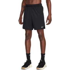 Nike - Totality - Shorts - Zwart-wit - Geperforeerd Materiaal