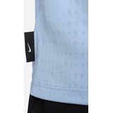Nike Pro Breathe - Sportshirt - Blauw - Korte Mouwen