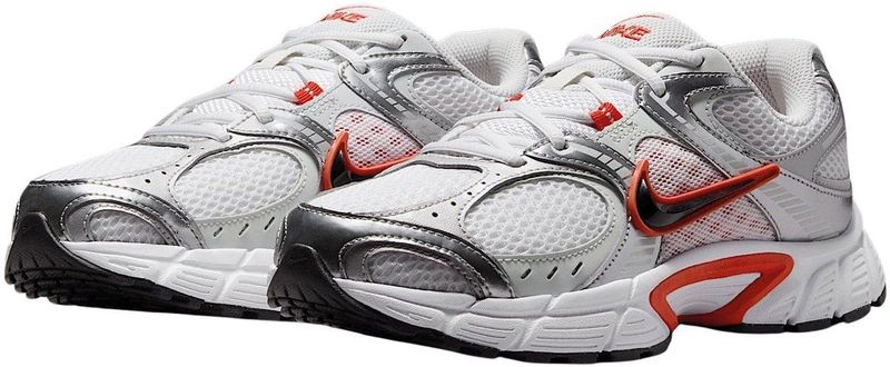 Nike - Sportswear - Sneakers Laag - Rood / Zwart / Zilver / Wit