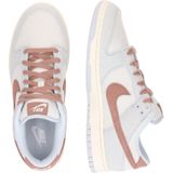 Nike - Dunk Low - Skateschoenen - Grijs - Slangenprintleer met Reliëf