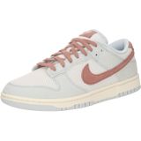 Nike - Dunk Low - Skateschoenen - Grijs - Slangenprintleer met Reliëf