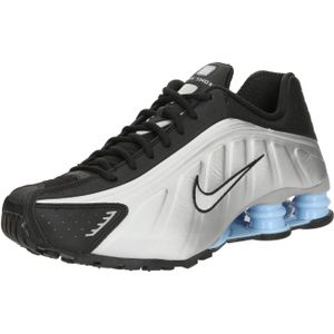 Nike - Shox R4 - Sportschoenen - Grijs - Synthetisch - Comfortabele Demping