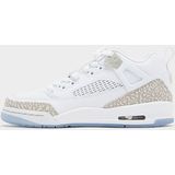 Jordan - Spizike Low - Basketbalschoenen - Zwart - Leer/Synthetisch - Vetersluiting met Koordstopper