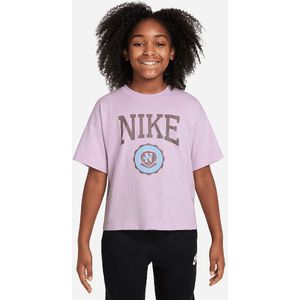 Nike - Sportswear Graphic Star T-Shirt - Meisjes - Kleur - Materiaal