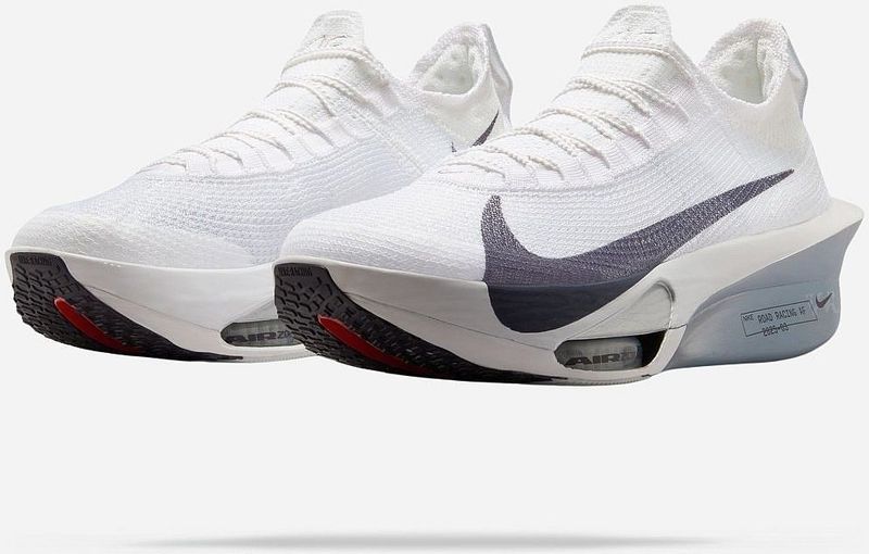 Nike - Alphafly 3 - Hardloopschoenen - Wit - ZoomX Foam - Koolstofvezelplaat