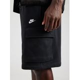 Nike - Club Basketball Cargo Shorts - Zwart - Korte Broeken