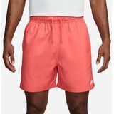 Nike Club - Broekje - Lichtrood - Dri-FIT - Met Zijzakken